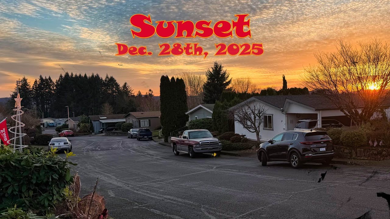 Sunset Dec 28th, 2025