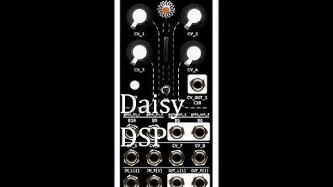 Patch.Init() programmable Daisy DSP eurorack module