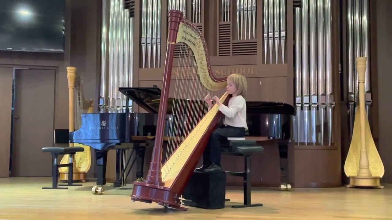 Д.Вейденсол. Тореадор 🎼 С.Макдоналд. Летающие акробаты. Клоун 🎼 Ян Нудненко, арфа