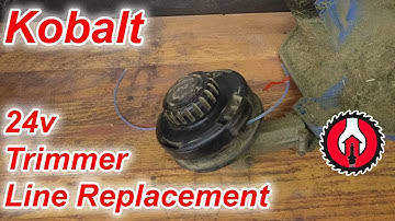 Kobalt 24v Trimmer Line  Replacement