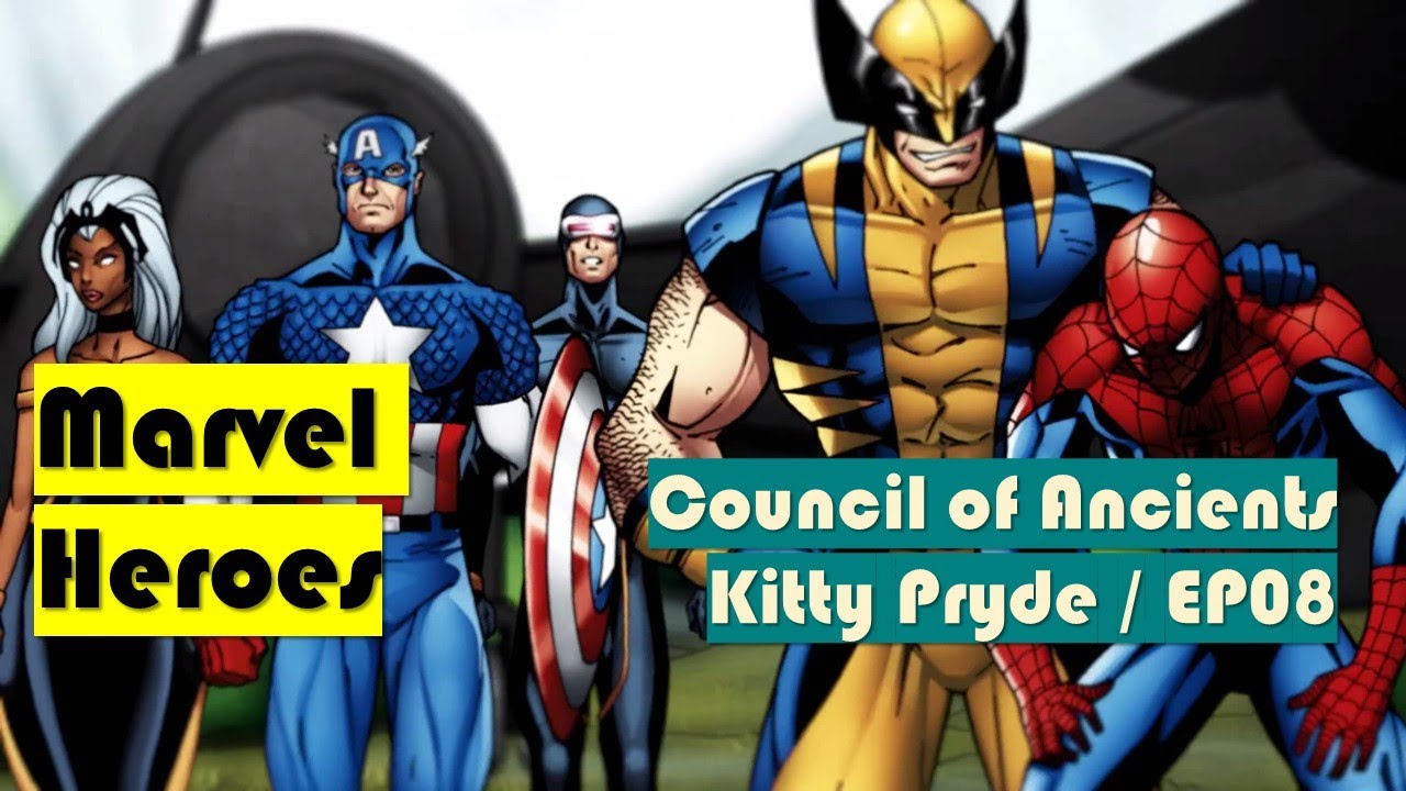 [Marvel Heroes] Council of Ancients Server / Kitty Pryde / MM & ICP (EP08)