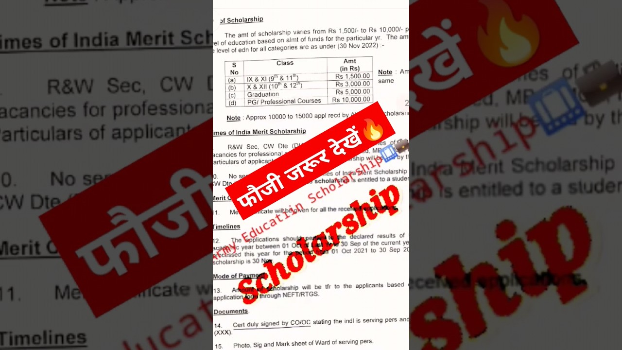 Education Scholarship Scheme for Army🔥 | Fauji Jarur Dekhein | ESSA 💼🎯 | 