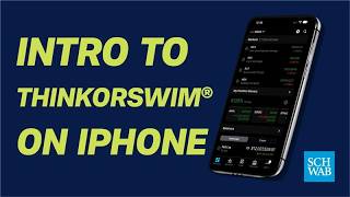 Introduction to thinkorswim® mobile for iPhone screenshot 3