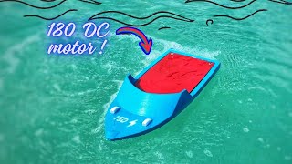 3d Printed RC Speed boat