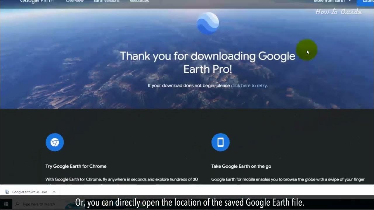 How to Install Google Earth Tutorial YouTube