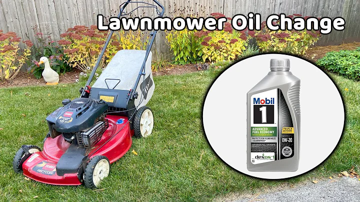 How to Change the Oil on a Typical Lawnmower