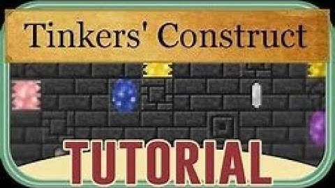Minecraft Modded: Tinkers Construct Basics Tutorial 1.12.2