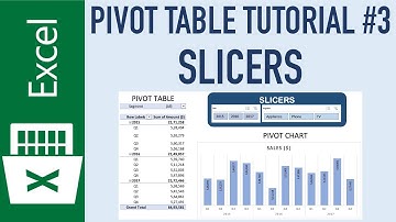 Excel Pivot Table Tutorial (Part 3) - Slicers