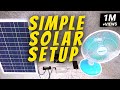 How To Setup A Solar Power System | Solar Panel System | Cheap and Easy