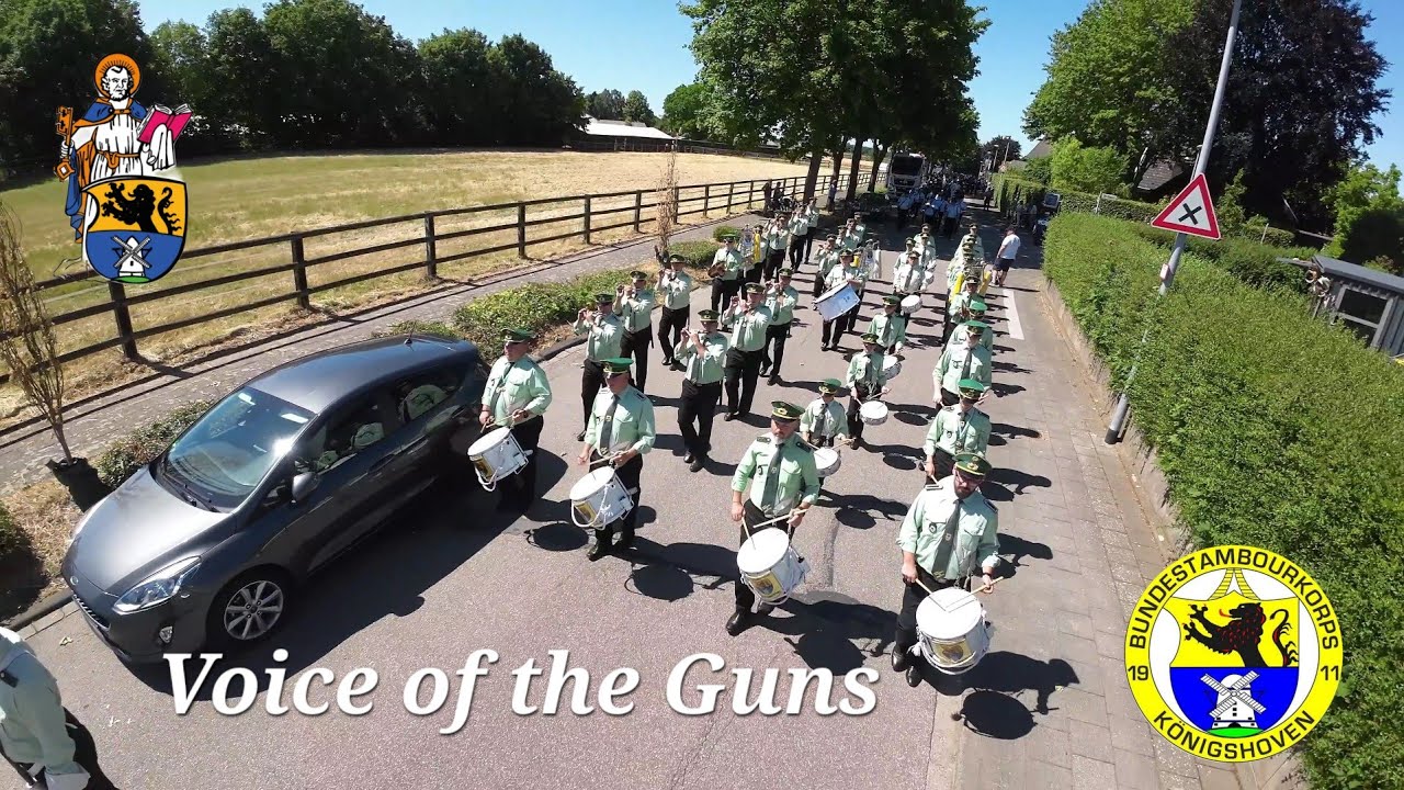Bundestambourkorps Königshoven 1911 Voice of the Guns Schützenfest Königshoven 2023