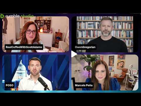 T-shirt Unisexe Podcast 'Coffee With Scott Adams' – Manches Courtes, Noir, Personnalisable