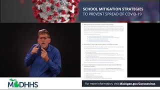 MDHHS School Mitigation Strategies to Prevent Spread of COVID-19