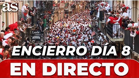 EN DIRECTO, OCTAVO y ÚLTIMO ENCIERRO de SANFERMINES (14 de JULIO) | SAN FERMÍN 2025