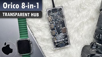 USB Hub Transparent Saved My Money 😱 Orico 8-in-1 SD/TF Card