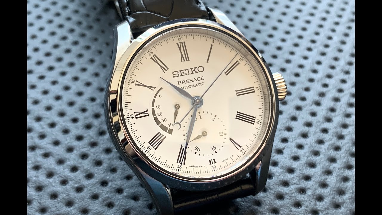 The Seiko Presage Enamel Multi-Hand SPB045 Wristwatch: The Full Nick ...