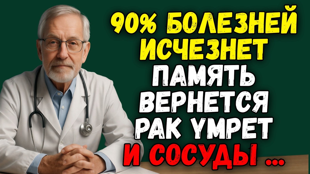Просто Ешьте ЭТО Каждый День — И Старость Пройдёт Мимо Вас