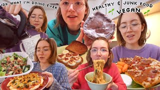 what i've been eating as a 'normal' vegan living alone