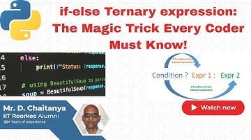 if-else ternary expression