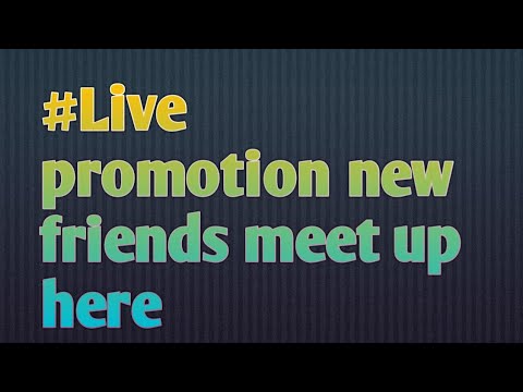 Live promot Every Day New Frnds Cntd Ajao Sab Log