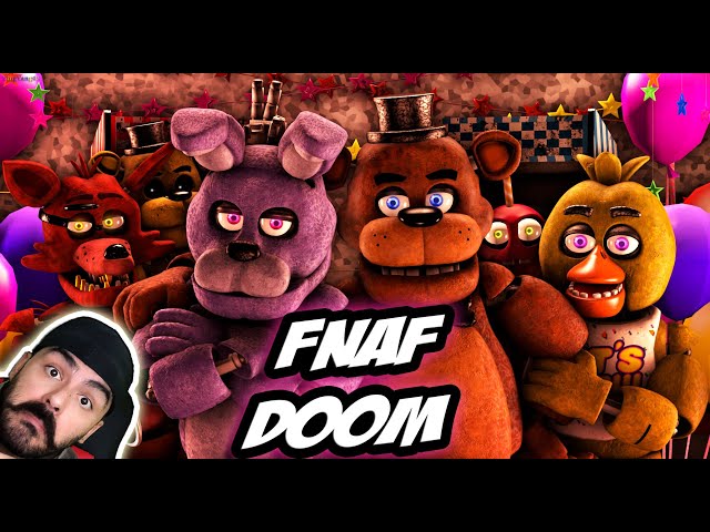 SUSTO NA PIZZARIA - FNAF 1 DOOM 