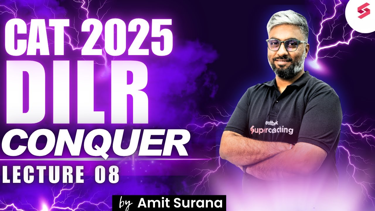 DILR Conquer Series for CAT 2025 | Most Difficult DILR Sets | Crack CAT ...