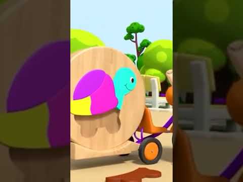 Video ghép hình con rùa - youtube