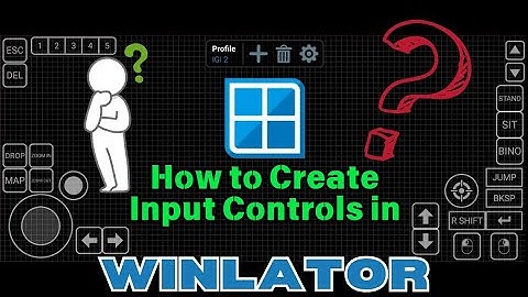 How to create input controls in Winlator🤔| Winlator Input Controls | Winlator 7.1🔥 | Technical gamer