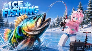 Hôm nay thử câu cá trên băng trong tựa Game Ice Fishing nha | Chill vậy thoaii screenshot 1