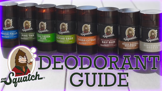 Dr. Squatch Natural Deodorant Review With Helpful Tips 