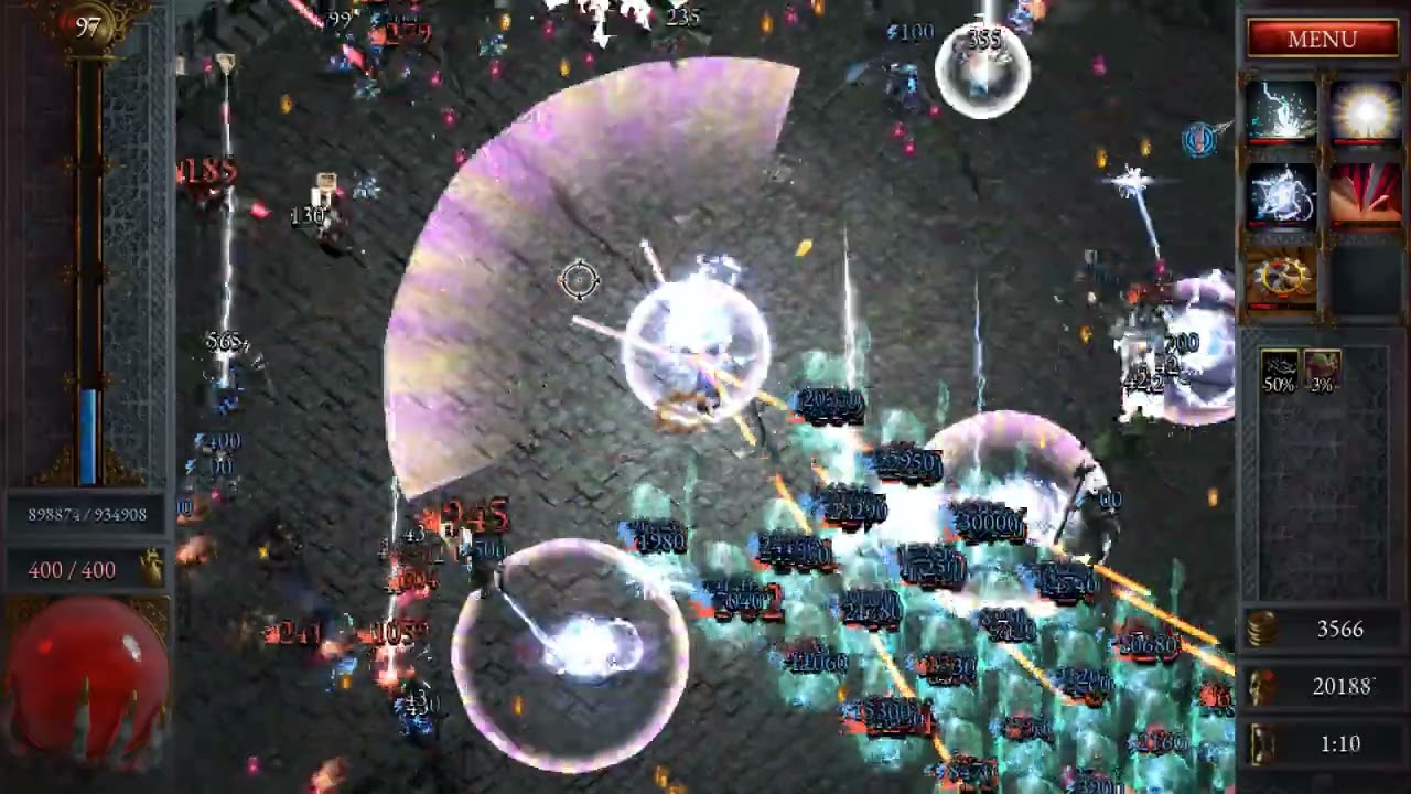 Halls of Torment - Cleric killing the Ghost Wall