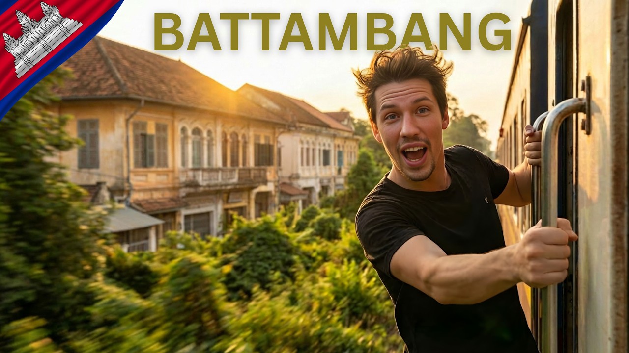 Train to Cambodia’s Forgotten City | Battambang