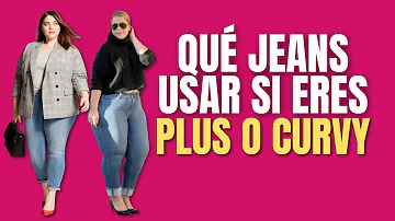 ¿Qué talla de vaqueros se considera curvy?