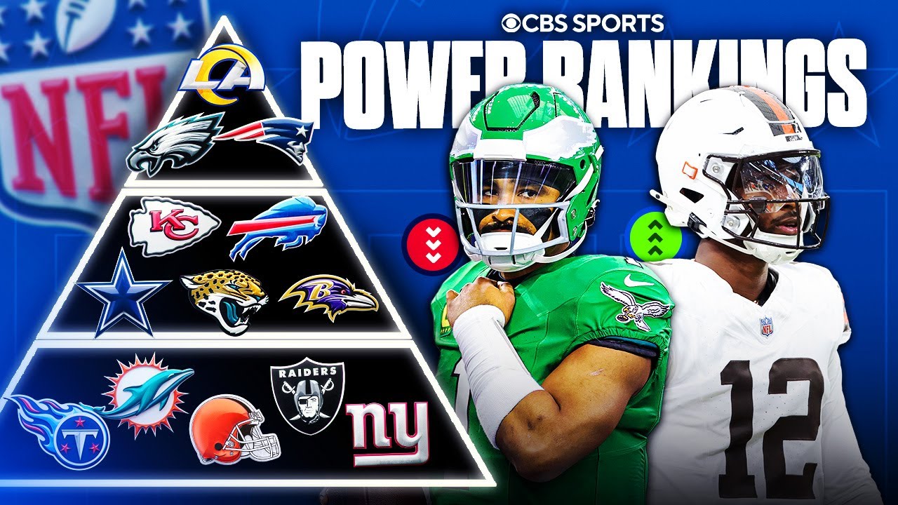 NFL Week 13 Power Rankings Tiers: Eagles still in Top 10? | Shedeur Sanders lifts Browns 🚨