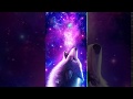 Galaxy wolf live wallpaper