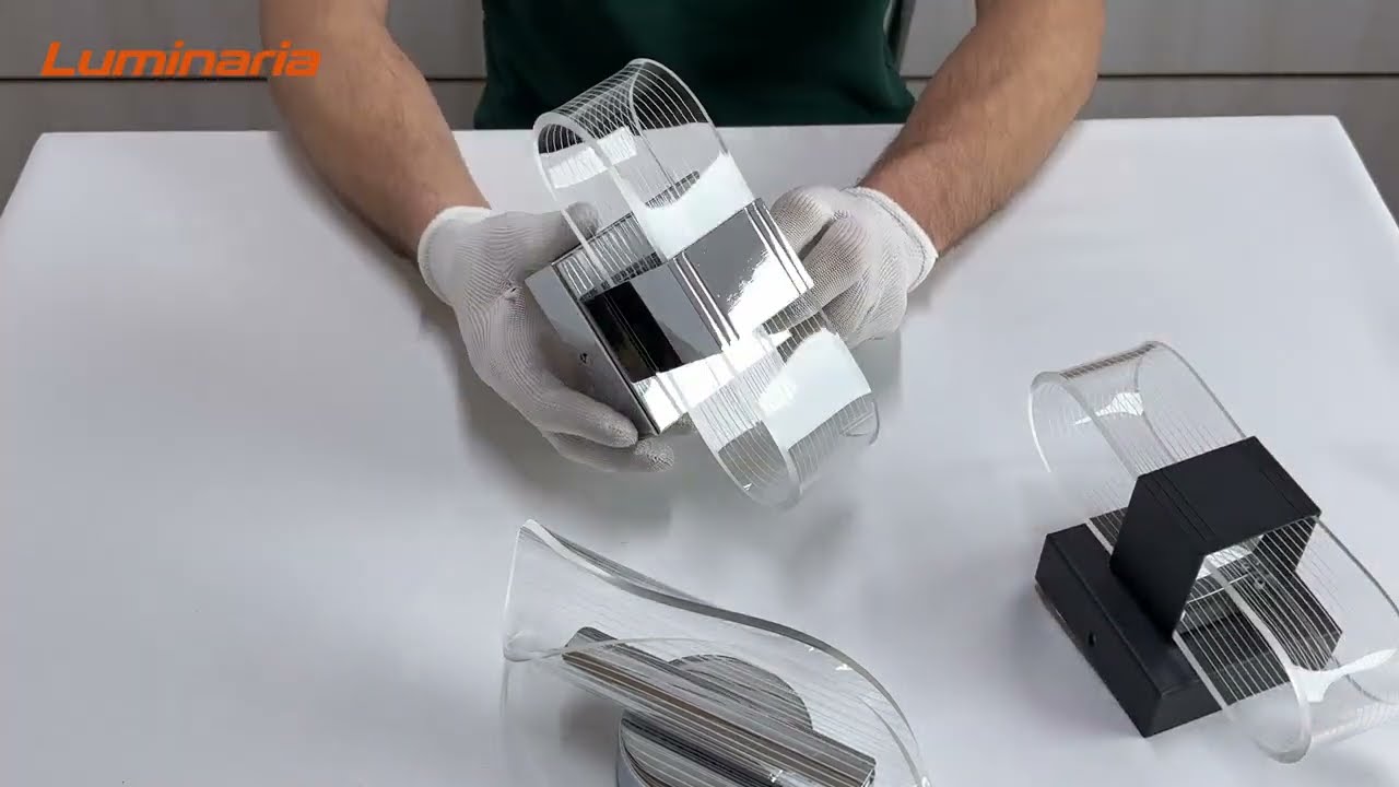 НАСТЕННЫЙ СВЕТИЛЬНИК LUMINARIA LUMIERA SQUARE 12W S черный и хром Свет от А до Я