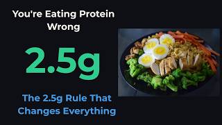 How Much Protein Per Meal Actually Builds Muscle (Most People Get This Wrong)
