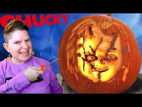 Halloween PUMPKIN CARVING!