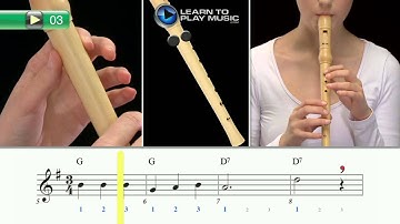 Ex003 Recorder Lessons for Young Beginners Book 2 ~ Progressive