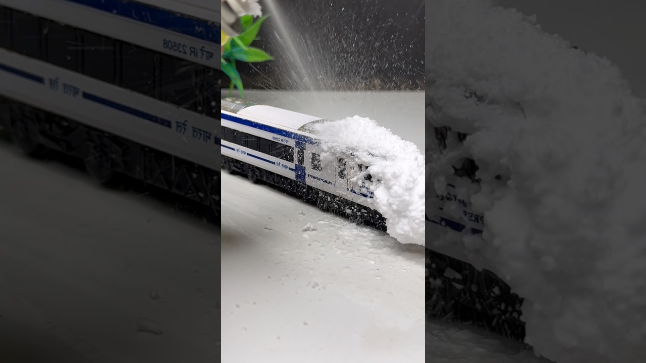 When I saw vaccum high speed  on the Railway Platform in Indonesia then I got idea to Clean Bullet🥰