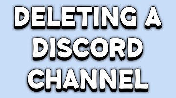 How to DELETE A CHANNEL ON DISCORD! | Discord Tutorials