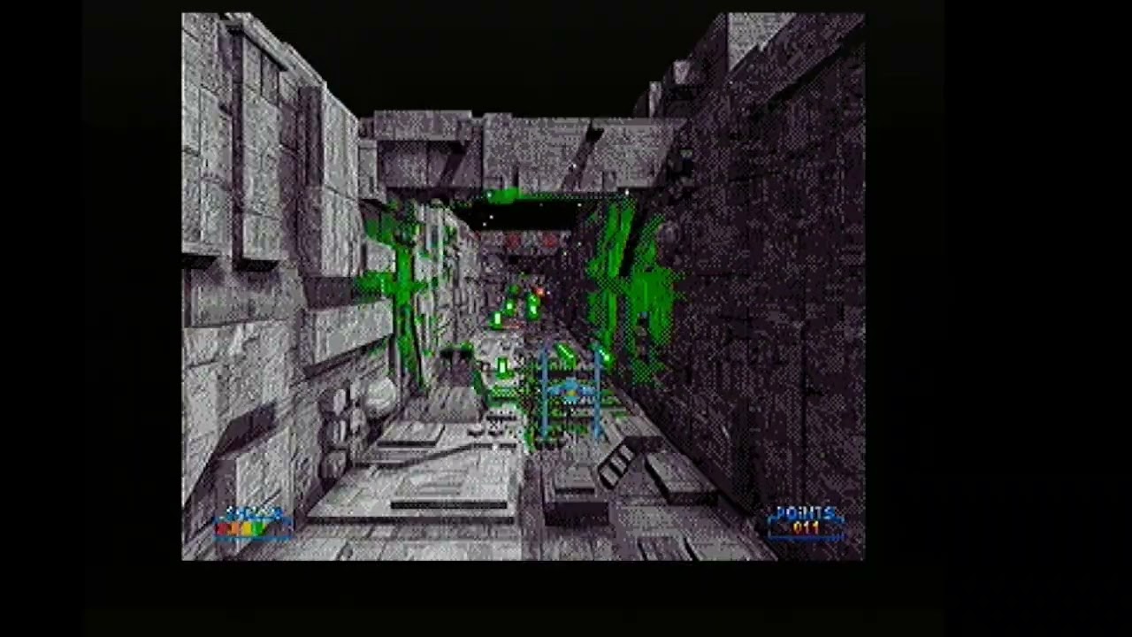 Amiga CD32. Game: Star Dust Wars (2024)
