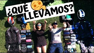 ¿Qué EQUIPAJE, ACCESORIOS y HERRAMIENTAS llevar para VIAJAR en PAREJA en MOTO por Suramérica? Ep16