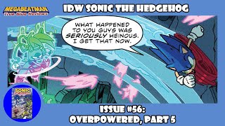 IDW Sonic The Hedgehog #56 | A Comic Review by Megabeatman