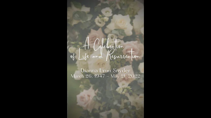 August 13, 2022 Memorial Service for Dianna Snyder
