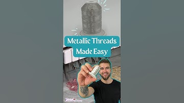 🧻🧵 Learn the ultimate metallic thread hack for stunning results every time. ✂️✨