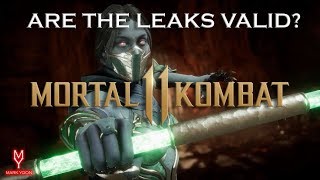 Are the Recent Mortal Kombat 11 Leaks Valid