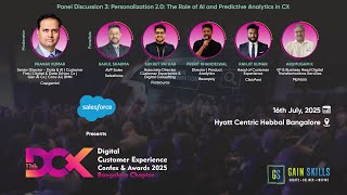 Panel Discussion 3: Personalization 2.0: The Role of AI and Predictive Analytics in CX