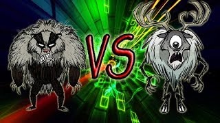 Dont Starve Arena - Bearger Vs Deerclops