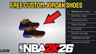 NBA 2K26 - How to Unlock FREE Custom Jordan Shoes (Jordan Endorsement)