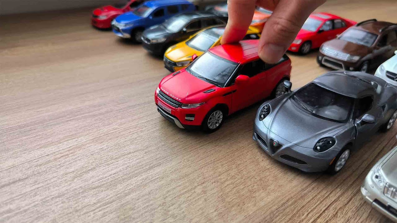 Toy Cars Moving Forward One After Another - YouTube